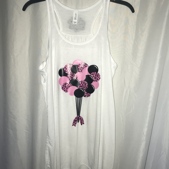 Flowy Racerback Tank HTV/Embellishment NWOT - Picture 7 of 8